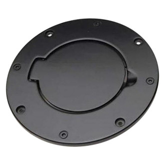 Rampage® - Non-Locking Black Powder Coat Fuel Door