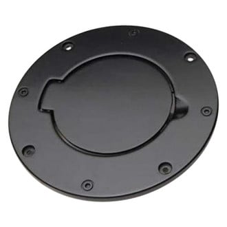 Rampage® - Non-Locking Black Powder Coat Fuel Door