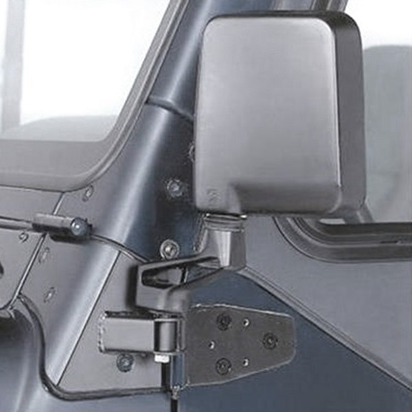 Rampage® - Driver and Passenger Side View Mirrors Relocation Brackets