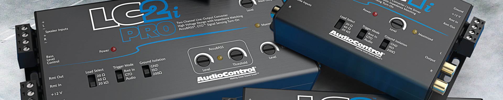 Audio Control Amplifiers