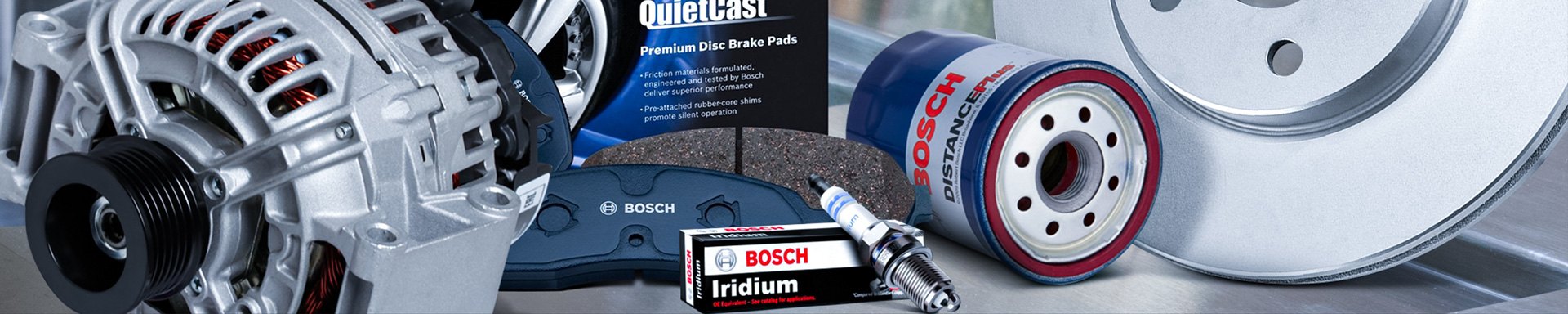 Bosch BS961 Blue Disc Parking Brake Shoe Set 