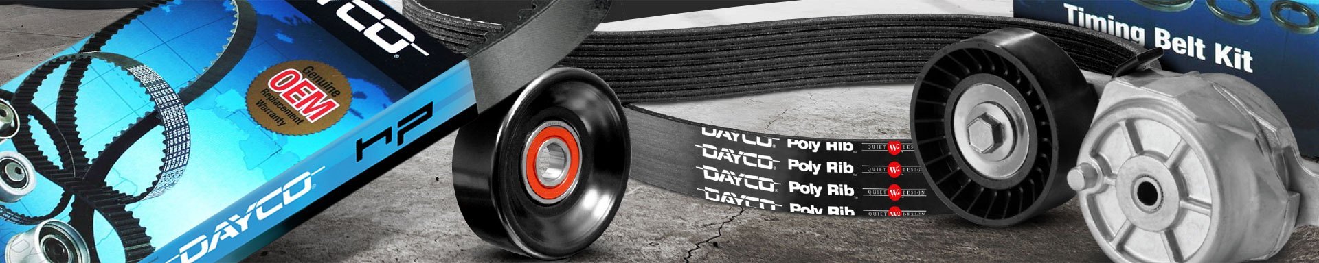 Dayco poly v-côtelé ceinture 7PK1629 7 côtes auxiliaire 1629mm ventilateur alternateur