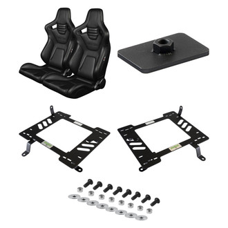 Braum® - 5-Pc Elite-X Series Racing Seat Kit