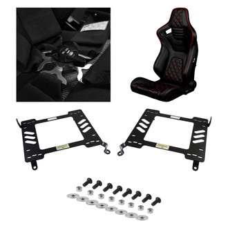 Braum® - 5-Pc Elite-X Diamond Series Racing Seat Kit