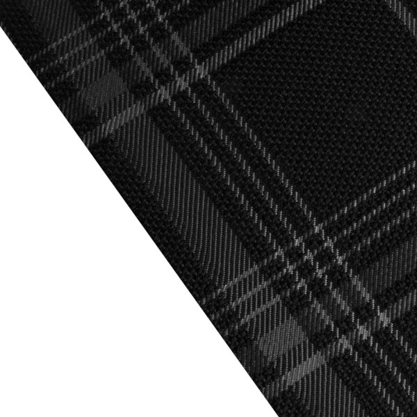 Braum® - Grey Plaid Fabric Seat Upholstery Material