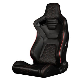 Braum® - Elite-X Series Honeycomb Edition Leatherette Racing Seats