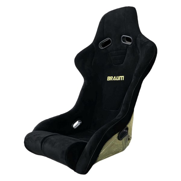 Braum® - Falcon-R Series Composite Racing Seat, Black Alcantara