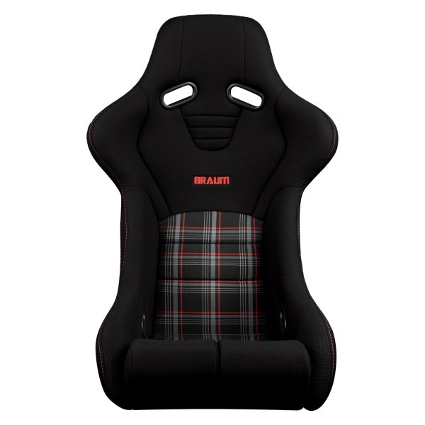 Braum® - Falcon-R Series Composite Racing Seat, Red Plaid