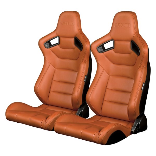 Braum® - Elite Series Sport Seats, British Tan Leatherette