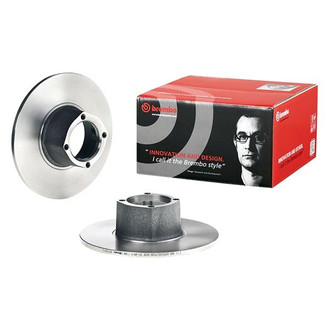 Brembo® - PRIME OE Plain Solid Front Brake Rotor