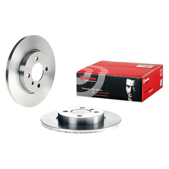 Brembo® - OE Replacement Plain Solid Front Brake Rotor