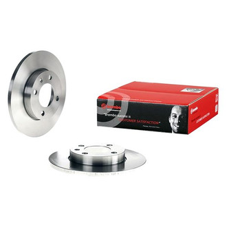 Brembo® - OE Replacement Plain Solid Front Brake Rotor