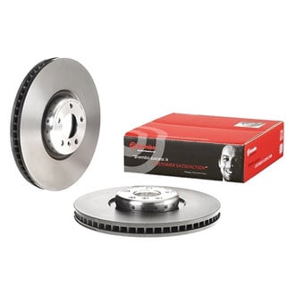 Brembo® - UV Coated Series Plain Solid Rear Brake Rotor