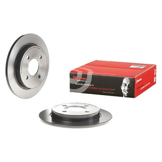 Brembo® - UV Coated Series Plain Solid Rear Brake Rotor