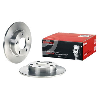 Brembo® - PRIME OE Plain Solid Rear Brake Rotor