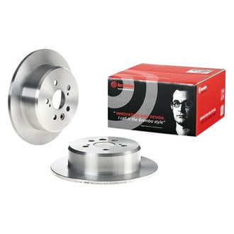 Brembo® - PRIME OE Plain Solid Rear Brake Rotor