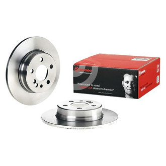 Brembo® - PRIME OE Plain Solid Rear Brake Rotor
