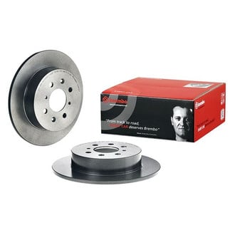 Brembo® - UV Coated Series Plain Solid Rear Brake Rotor