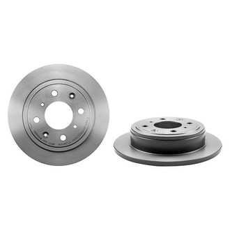 Brembo® - UV Coated Plain Solid Rear Brake Rotor
