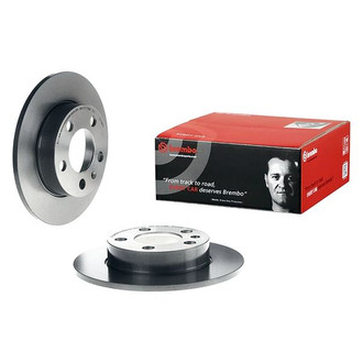 Brembo® - UV Coated Series Plain Solid Rear Brake Rotor