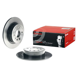 Brembo® - UV Coated Series Plain Solid Rear Brake Rotor
