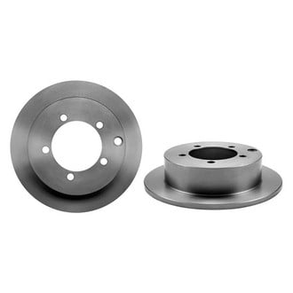 Brembo® - OE Replacement Plain Solid Rear Brake Rotor