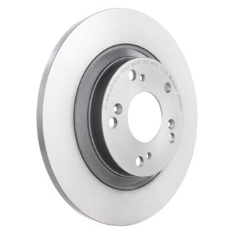 Brembo® - OE Replacement Plain Solid Rear Brake Rotor