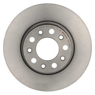 Brembo® - UV Coated Plain Solid Rear Brake Rotor