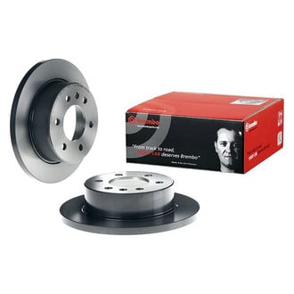 Brembo® - UV Coated Series Plain Solid Rear Brake Rotor