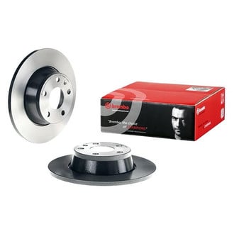 Brembo® - UV Coated Series Plain Solid Rear Brake Rotor