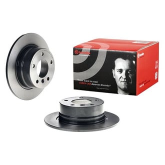 Brembo® - UV Coated Series Plain Solid Rear Brake Rotor