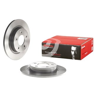 Brembo® - UV Coated Series Plain Solid Rear Brake Rotor