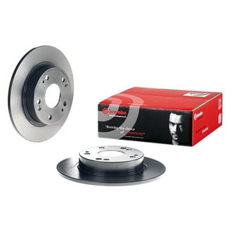 Brembo® - UV Coated Series Plain Solid Rear Brake Rotor