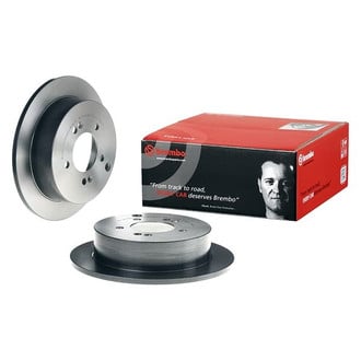 Brembo® - UV Coated Series Plain Solid Rear Brake Rotor