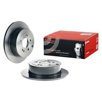 Brembo® - UV Coated Series Plain Solid Rear Brake Rotor