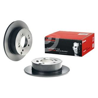 Brembo® - UV Coated Series Plain Solid Rear Brake Rotor