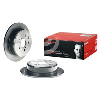 Brembo® - UV Coated Series Plain Solid Rear Brake Rotor