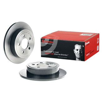 Brembo® - UV Coated Series Plain Solid Rear Brake Rotor