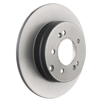 Brembo® - OE Replacement Plain Solid Rear Brake Rotor