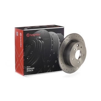 Brembo® 08.A715.1X - Premium Xtra 1-Piece Rear Brake Rotor