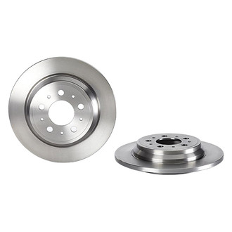 Brembo® - OE Replacement Plain Solid Rear Brake Rotor