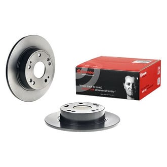 Brembo® - UV Coated Series Plain Solid Rear Brake Rotor