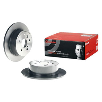 Brembo® - UV Coated Series Plain Solid Rear Brake Rotor