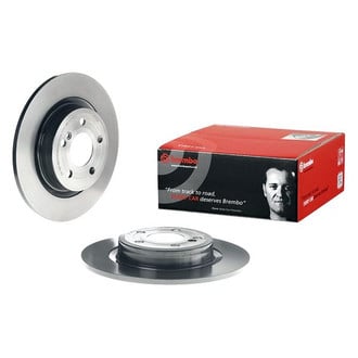 Brembo® - UV Coated Series Plain Solid Rear Brake Rotor