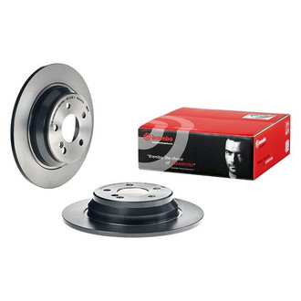 Brembo® - UV Coated Series Plain Solid Rear Brake Rotor