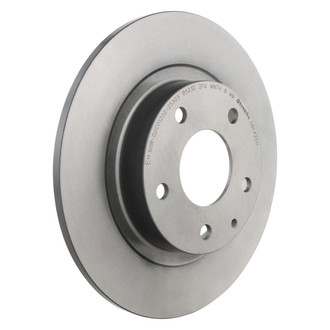 Brembo® - OE Replacement Plain Solid Rear Brake Rotor