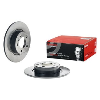 Brembo® - UV Coated Series Plain Solid Rear Brake Rotor