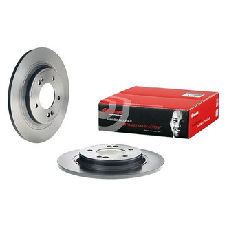 Brembo® - UV Coated Series Plain Solid Rear Brake Rotor