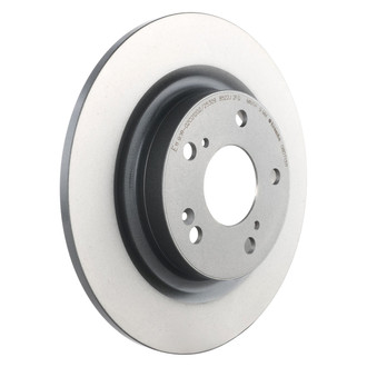 Brembo® - OE Replacement Plain Solid Rear Brake Rotor