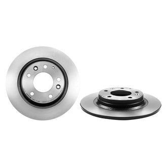 Brembo® - UV Coated Series Plain Solid Rear Brake Rotor